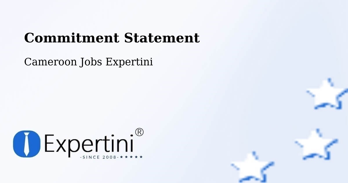 Corporate Commitment – Cameroon - Cameroon Jobs Expertini